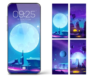 Screen Illustrations